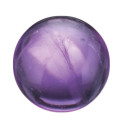 Ametyst okrúhly 10 mm, AA, Kabošon
