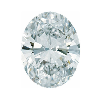 Briliant biely ovál 6 x 4 mm 0,5ct Fazetovaný BIOFSI2G-6
