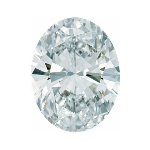 Briliant biely ovál 6 x 4 mm 0,5ct Fazetovaný BIOFSI2G-6