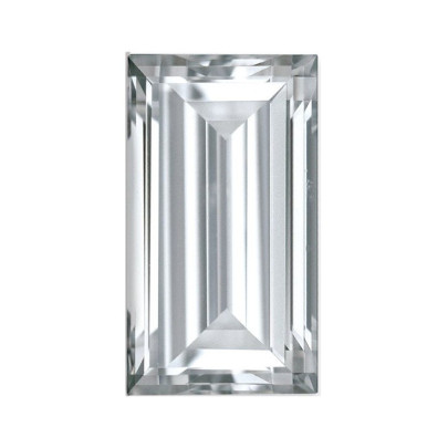 Briliant biely rovná bageta 5 x 2,5 mm 0,21ct Fazetovaný BIBFSI2G-5