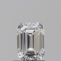 Prírodný diamant emerald, VS2, D, 0,8ct, GIA
