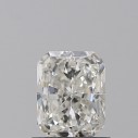 Prírodný diamant radiant, VS2, H, 0,8ct, GIA