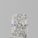 Prírodný diamant radiant, SI1, G, 0,8ct, GIA