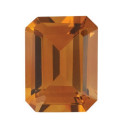 Citrín emerald 6 x 4 mm, AAA, Fazetovaný