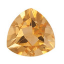 Citrín trillion 8 x 8 mm, A, Fazetovaný