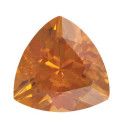 Citrín trillion 6 x 6 mm, AAA, Fazetovaný