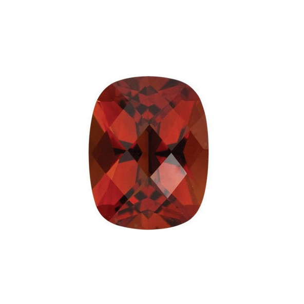 Citrín Madeira antický cushion 8 x 6 mm 1,22ct Checkerboard cut CNUCAARM-8