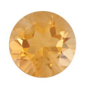 Citrín okrúhly 1,75 mm, A, Fazetovaný