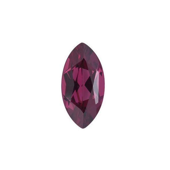 Granát rhodolit markíz 4 x 2 mm 0,12ct Fazetovaný GRMFAARP-4
