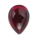 Granát mozambik slza 5 x 3 mm, AA, Kabošon