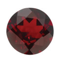 Granát mozambik okrúhly 5 mm, AA, Fazetovaný