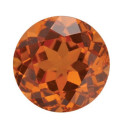 Granát spessartit okrúhly 3,5 mm, AA, Fazetovaný