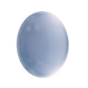 Chalcedon ovál 12 x 10 mm, standard, Kabošon