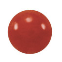 Korál červený okrúhly 3 mm, Standard, Kabošon