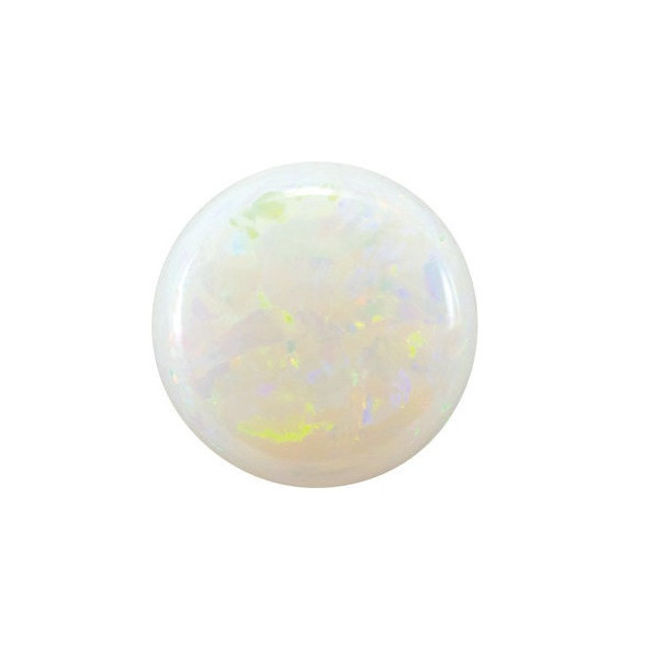 Opál austrálsky okrúhly 5,5 mm 0,41ct Kabošon OPRKAW-5,5