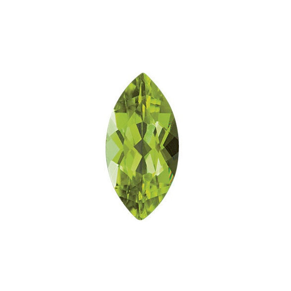 Peridot markíz 12 x 6 mm 2,03ct Fazetovaný PEMFAAPE-12