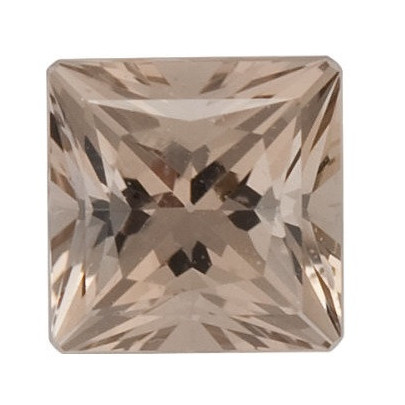 Quartz smoky-záhneda štvorec 2 x 2 mm 0,041ct Princess Machine cut Swarovski KRPWFBR-2