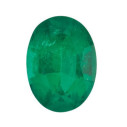 Smaragd ovál 4 x 3 mm, AA, Fazetovaný