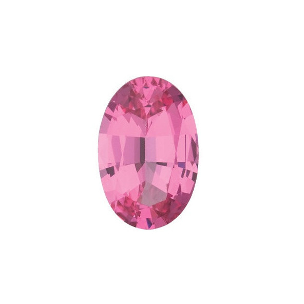 Spinel pink ovál 6 x 4 mm 0,5ct Fazetovaný SLOFAARO-6