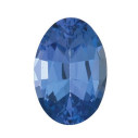Tanzanit ovál 6 x 4 mm, AAA, Fazetovaný