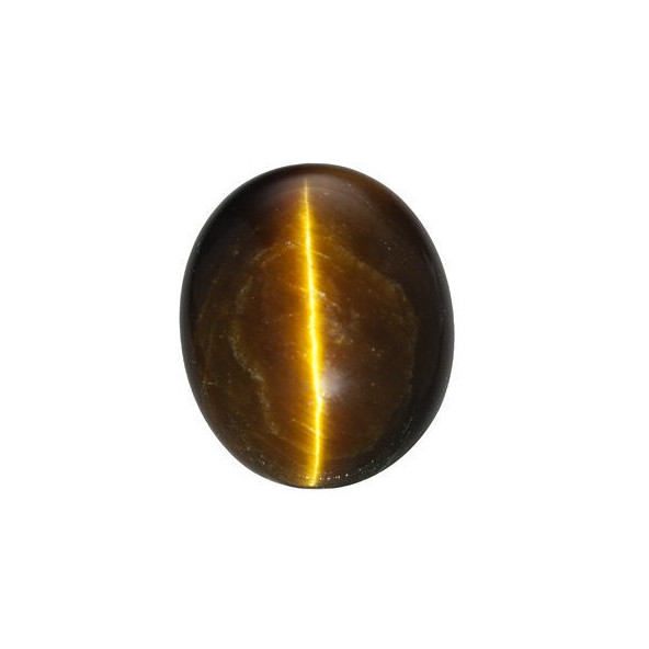 Tigrie oko ovál 6 x 4 mm 0,42ct Kabošon TOOKSBR-6