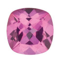 Topás Pure pink mystic  antický štvorec 6 x 6 mm, AA, Fazetovaný