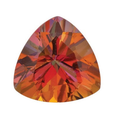 Topás Sunrise mystic trillion 9 x 9 mm 2,55ct Fazetovaný TPTFAASU-9