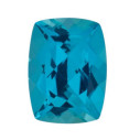 Topás Paraiba passion antický cushion 10 x 8 mm, Fine, Fazetovaný