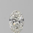 Prírodný diamant oval, SI2, H, 0,9ct, GIA