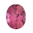 Turmalín ružový ovál 10 x 8 mm, AA, Fazetovaný