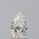 Prírodný diamant hruška, SI2, H, 0,9ct, GIA