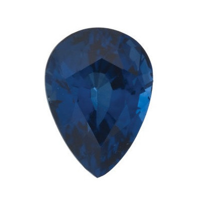 Zafír modrý slza 9 x 7 mm 2,15ct Fazetovaný ZFXFAASP-9