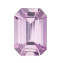 Zafír ružový emerald 4 x 3 mm, A, Fazetovaný
