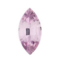 Zafír ružový markíz 4 x 2 mm, A, Fazetovaný