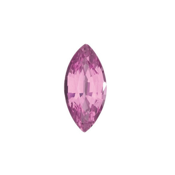 Zafír ružový markíz 5 x 2,5 mm 0,2ct Fazetovaný ZFMFAARO-5
