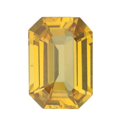 Zafír žltý emerald 7 x 5 mm 1,18ct Fazetovaný ZFEFAAYL-7