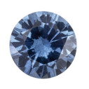 Zafír modrý okrúhly 4 mm, AA, Precision diamantový