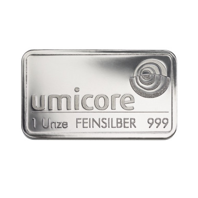 Investičná tehla striebro 1 oz  Umicore 60103