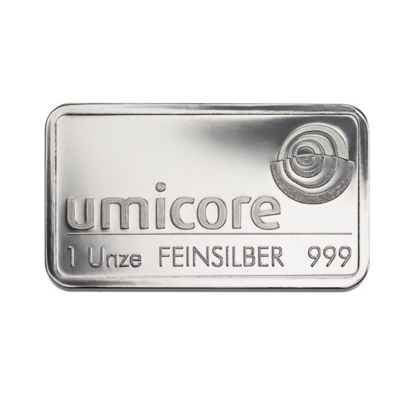 Investičná tehla striebro 1 oz  Umicore 60103