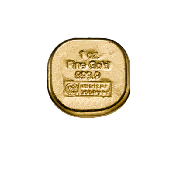 Investicna zlata tehla 31,1 g liata Heimerle+Meule 81012762