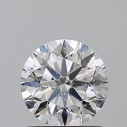 Prírodný diamant okrúhly briliant, I1, D, 0,9ct, GIA