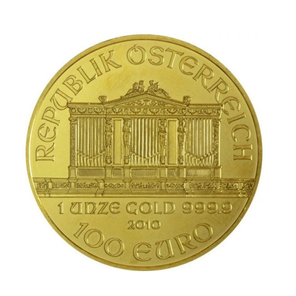 Investičná zlatá minca 1 oz Wiener Philharmoniker 100 Euro 01102201-21 (2)