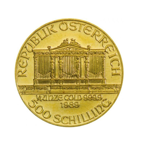 Investičná zlatá minca 14 oz Wiener Philharmoniker 500 Schilling 01102203ATS
