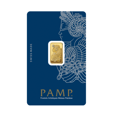 Investičná zlatá tehla 2,5 g razená Pamp Fortuna 86150002 2