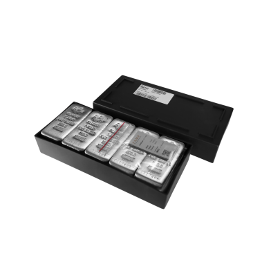 Investičná strieborná tehla 1000 g liata Pamp AG02RI013S999 2