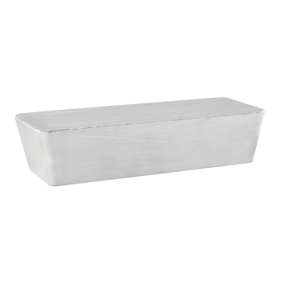 Investičná strieborná tehla 1000 oz liata Argor Heraeus 80015 (2)