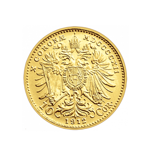 Investičná zlatá minca 3,39 g 10 Corona Rakúsko 01103044-12 (2)