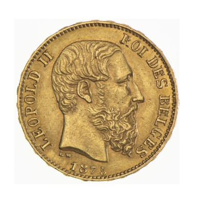 Investičná zlatá minca 5,8 g 20 Francs Belgium 03103079