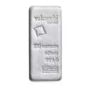 Investičná strieborná tehla 100 oz liata Valcambi