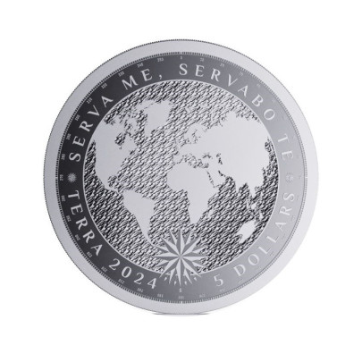 Investičná strieborná minca 1 oz 5 Dollars Terra 74202411